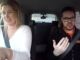 Fake Driving School Tchèques Babe Nikky Dream Orgasmes